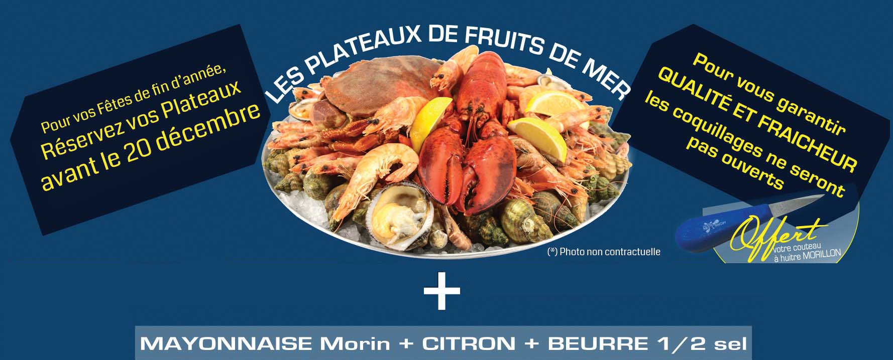 Fruits de Mer Morillon Marée